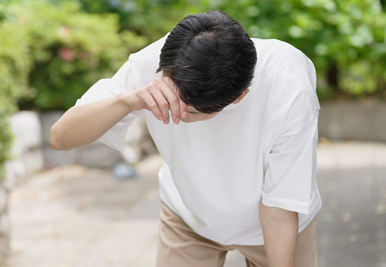 動悸・息切れ・手が震える・多汗